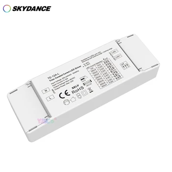 Skydance 1CH * (350-700 мА) 12 Вт Симисторный светодиодный драйвер постоянного тока от 220 В до 3-24 В постоянного тока 9-45 В 100-450 мА PWM CC контроллер светильника