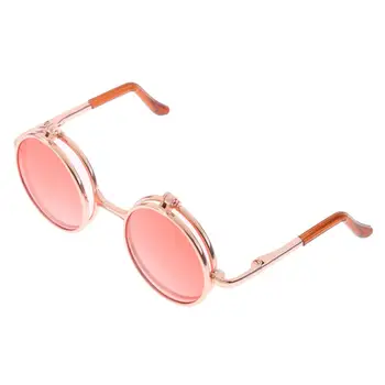 Солнцезащитные очки 1/6 BJD Copper Круглые очки для куклы Blythe 12 дюймов